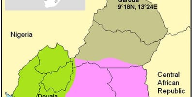 Карта Камерун клімату