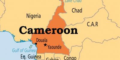 Карта яунде, Камерун